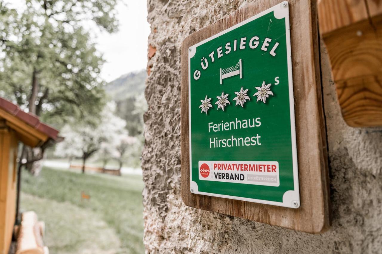 Ferienhaus Hirschnest Sankt Pankraz Esterno foto